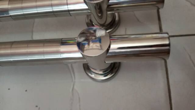 handle pintu stainless 45cm 1set+kunci