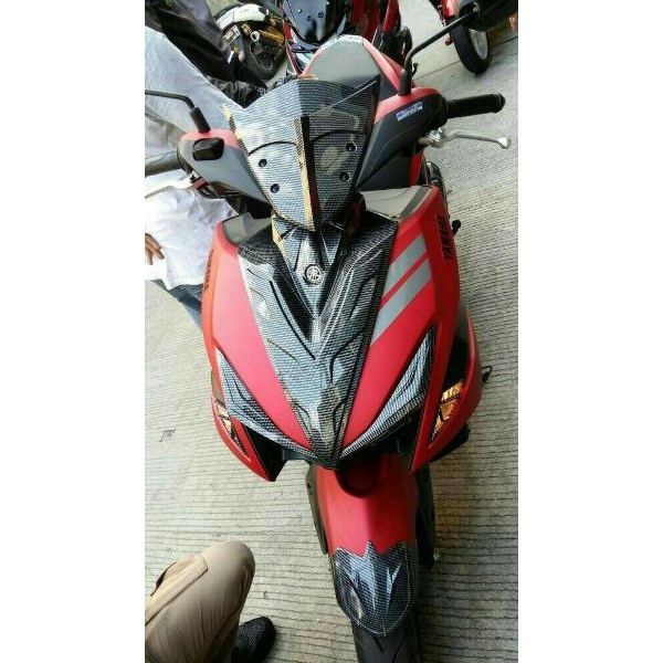 TERWOW cover tameng body depan yamaha AEROX 155