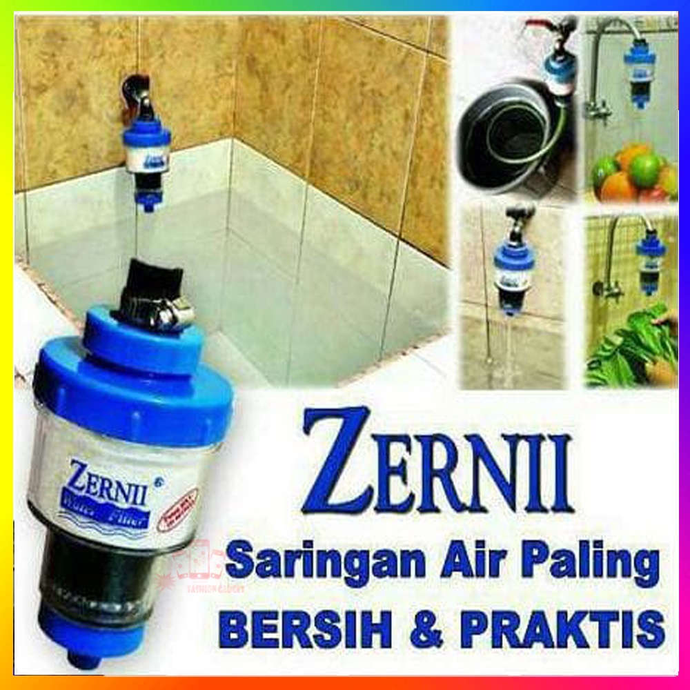 Alat Penjernih Air Zerni Water Filter Saringan Air Filter Air Saringan Kran Air REFIL KARBON AKTIF Karbon Refil Zerni Saringan Air ZERNII / Filter Air ZERNII / ZERNI Karbon Filter Air / Penyaring Air Zerni