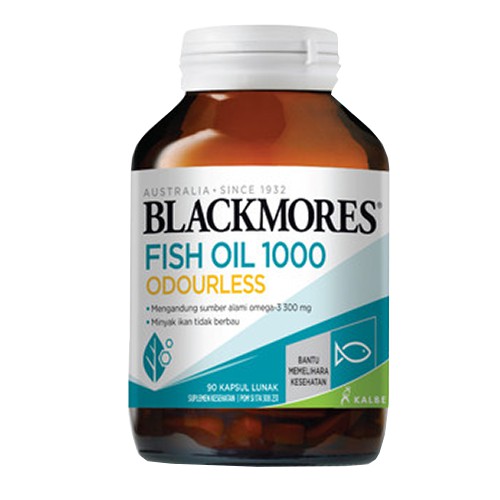 BLACKMORES ODOURLESS FISH OIL ISI 90 CAPS