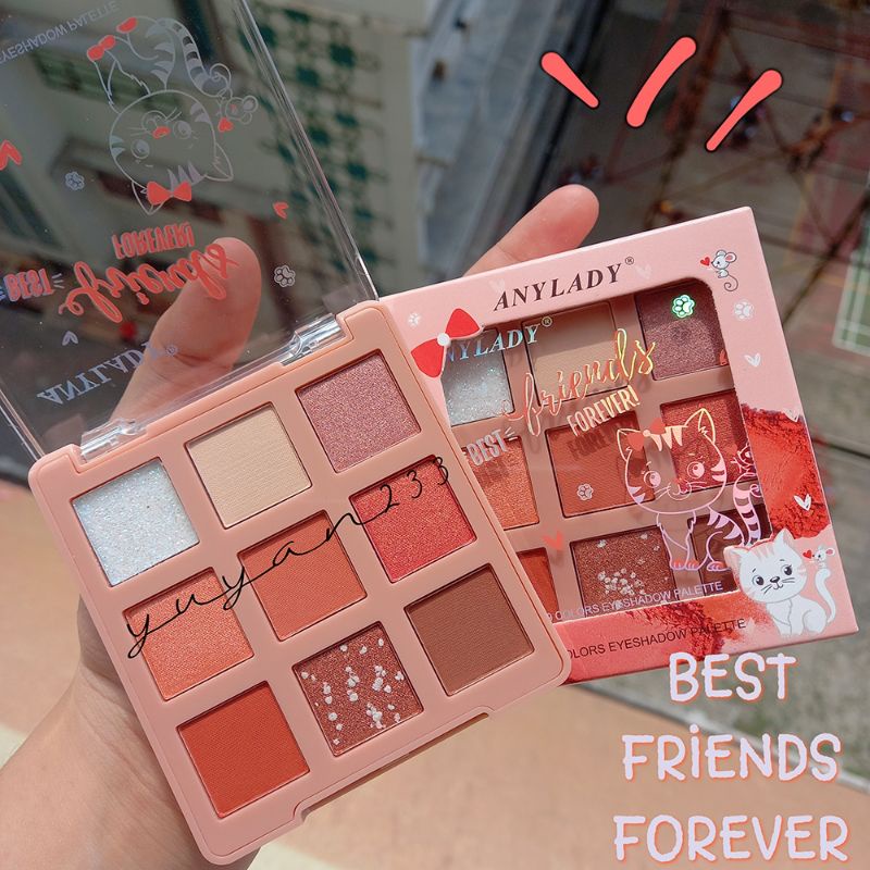 PROMO!!!EYESHADOW 9 COLOUR BEST FRIENDS FOREVER ANY LADY 925/923