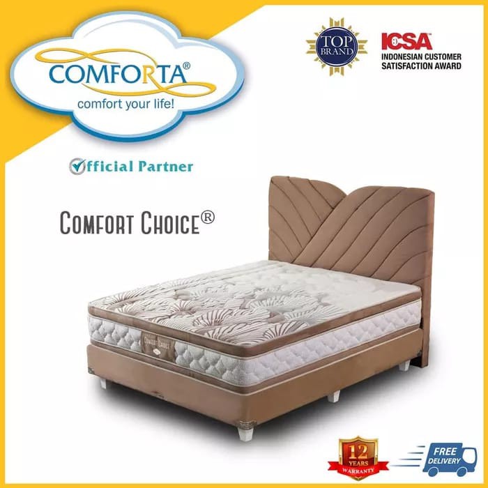 Comforta Comfort Choice ( Kasur ) 160 / 180 / 200 / 100 / 120 - Ukuran - 100x200