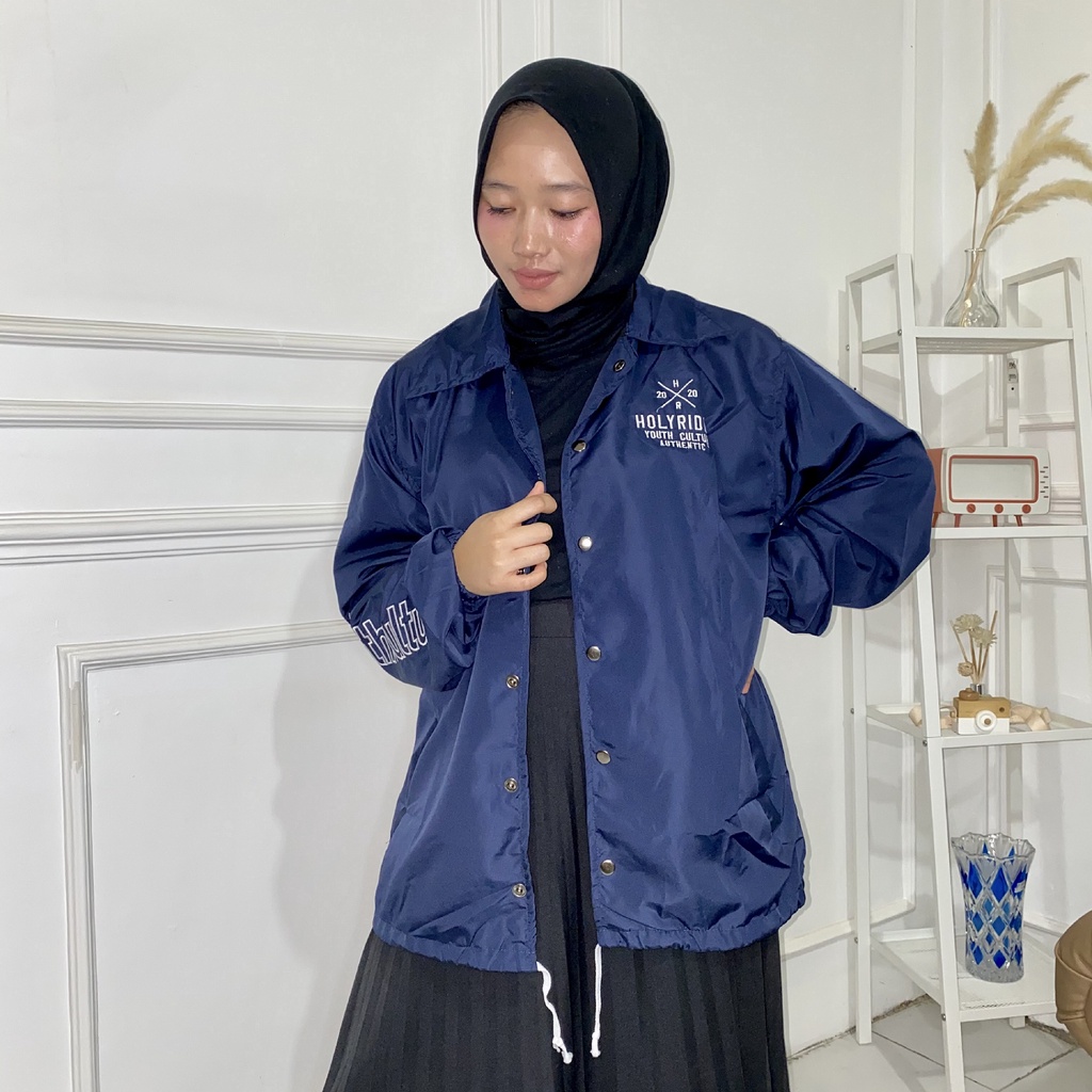 YOUTH CULTURE Coach Jacket holyrider BORDIR NEVY II Jaket Coach model winbacker