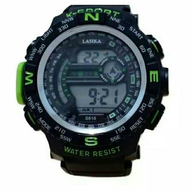 Jam Tangan Pria Sporty Lasika Anti Air Digital F-616