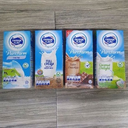 

Frisian Flag Purefarm UHT ( 900ml ) COKLAT / FULL CREAM / COCONUT DELIGHT / LOW FAT