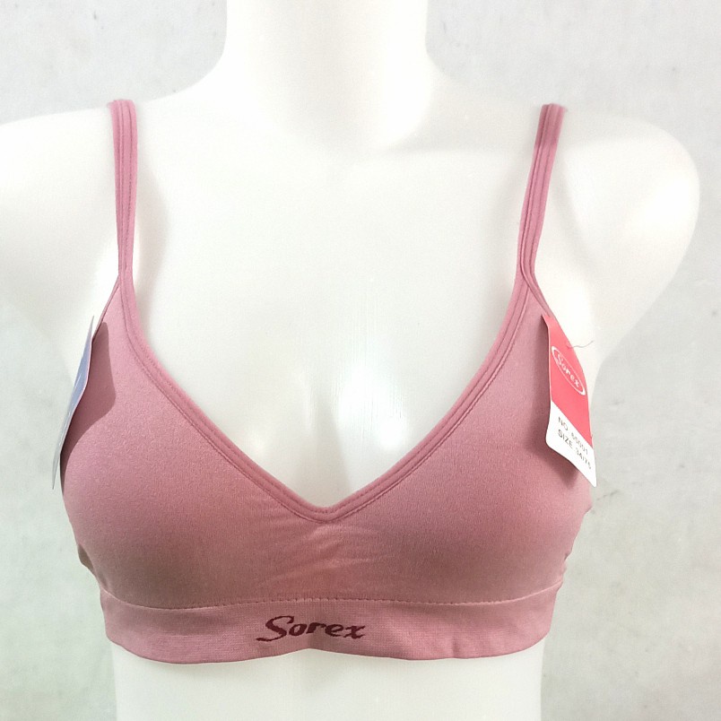 1 Pc Bra BH SOREX Sport Bra 65001 - Casual Comfort - CUP SEDANG setara A/B - Busa Sedang - Tanpa Kawat