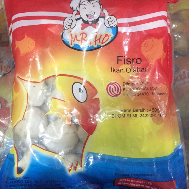 

Mr ho fisro 450gr