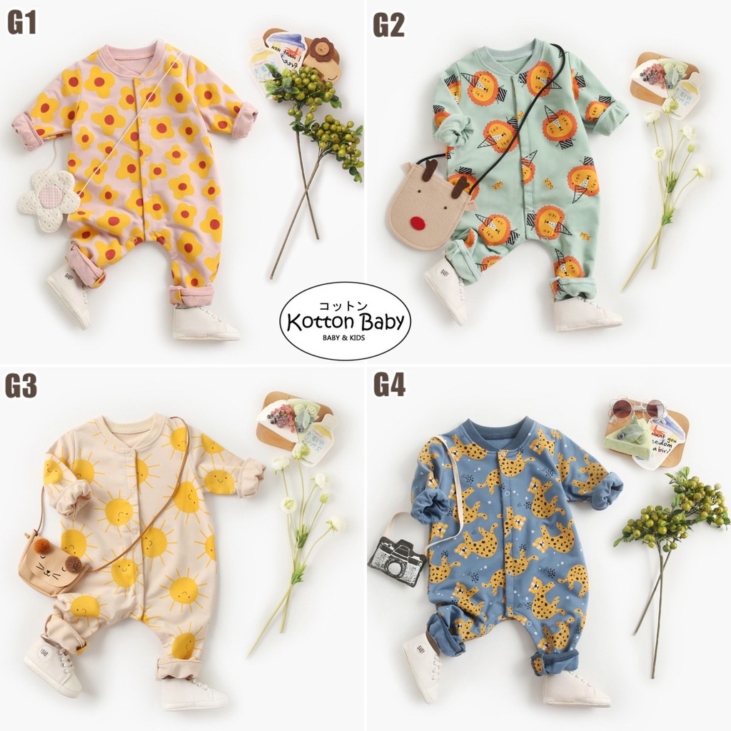 0-18bln PAKAIAN BAYI [Premium impor] BAJU ANAK JUMPER JUMPSUIT ROMPER PEREMPUAN catalog ZD G