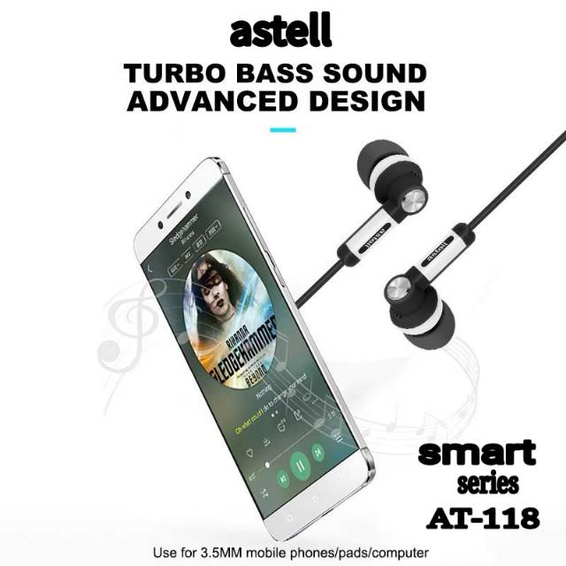 earphone astell AT-118