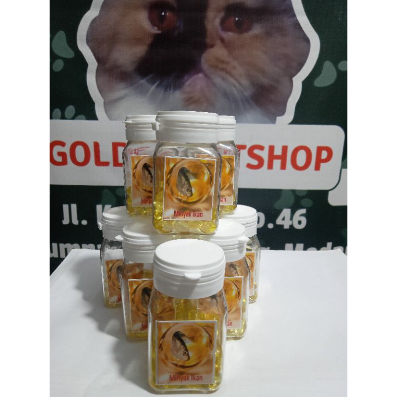 MINYAK IKAN VITAMIN  KUCING