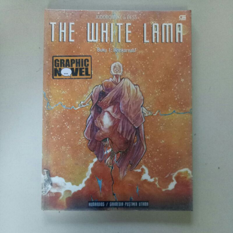 BUKU comic The white lama -- jodorowsky & bess #1 Reinkarnasi