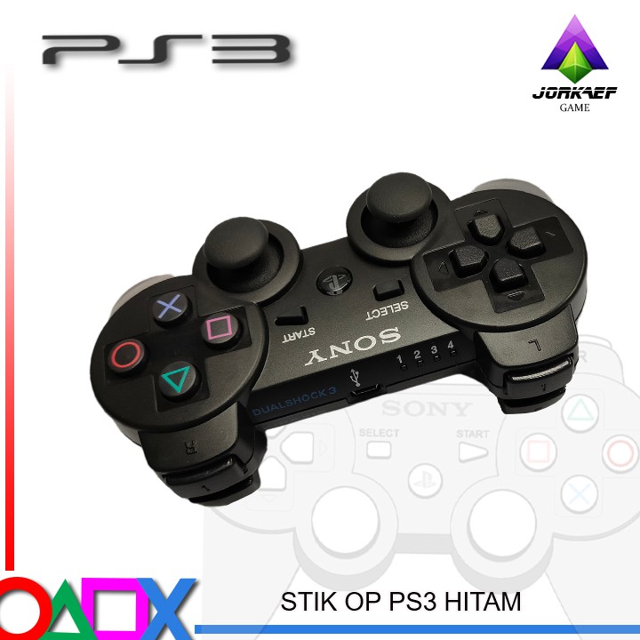 Stick PS 3 Stick PS3 DS3 Ori Pabrik HITAM Murah Free kabel USB