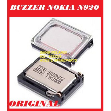 BUZ BUZZ BUZZER BAZZ BAZZER SUARA LOUDSPEAKER LOADSPEAKER SPEAKER NOKIA N920 ORI 701819