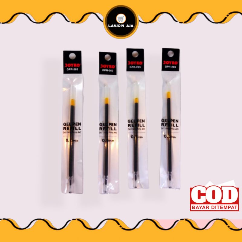 

Refill Gel Pen Joyko GPR 263 Isi Ulang Pen 0.5 mm Joyko