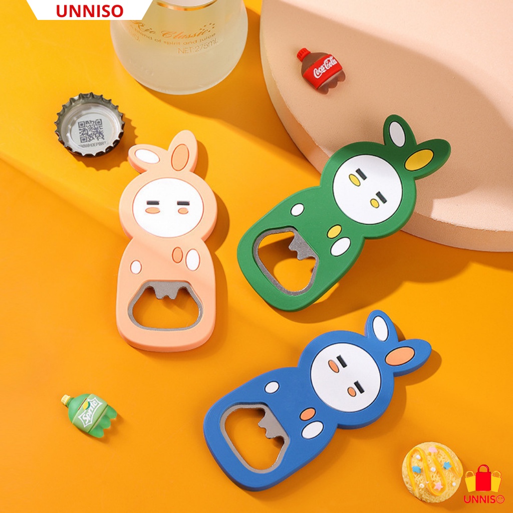 UNNISO -Pembuka Botol Bir Karakter Lucu Bottle Opener Stainless Steel BO1
