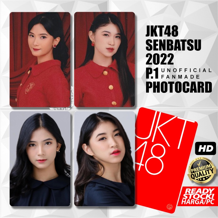 Photocard Fanmade JKT48 Senbatsu 2022 Kartu Koleksi Photo Card