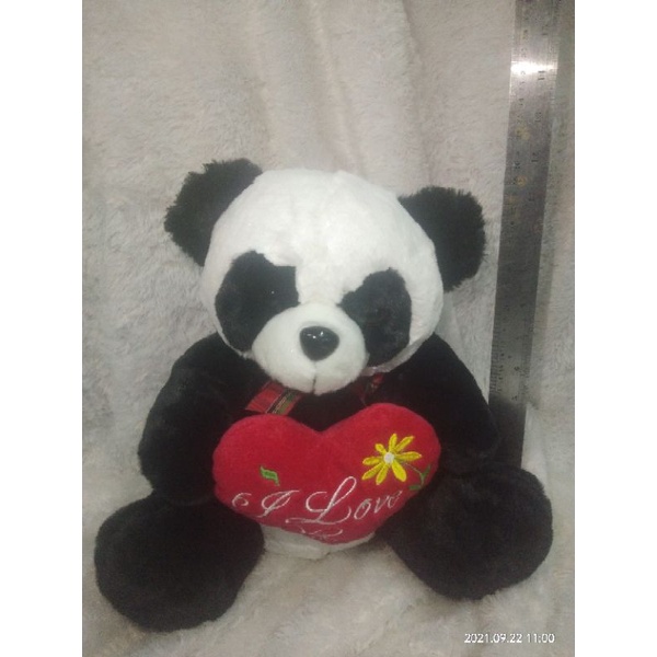 BONEKA PANDA LOVE TINGI 30CM