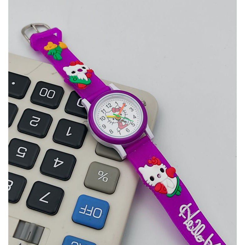 Jam Hello Kitty jam ring hello Kitty jan anak perempuan