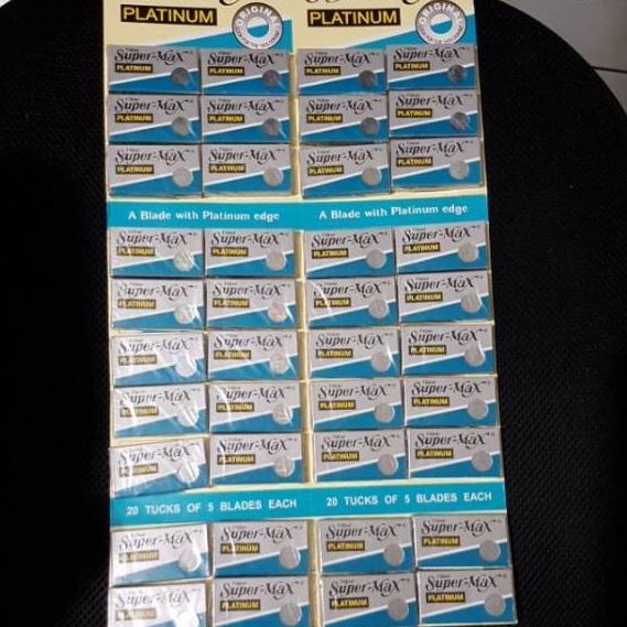 ۞ Silet Supermax Silet Super Max Platinum Silet Barbershop Silet Pangkas Rambut ►