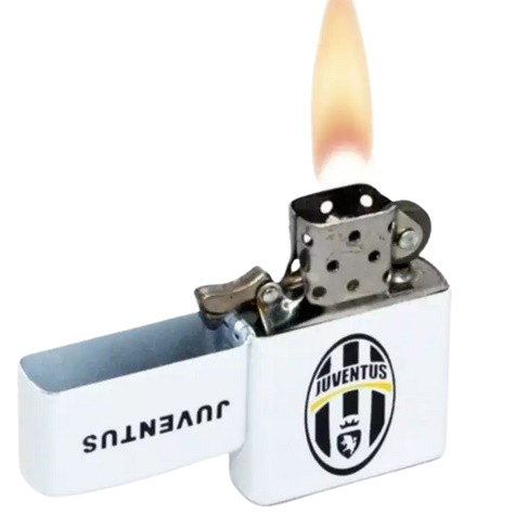 Korek Api Zippo Motif Juventus /Korek Zippo Antik