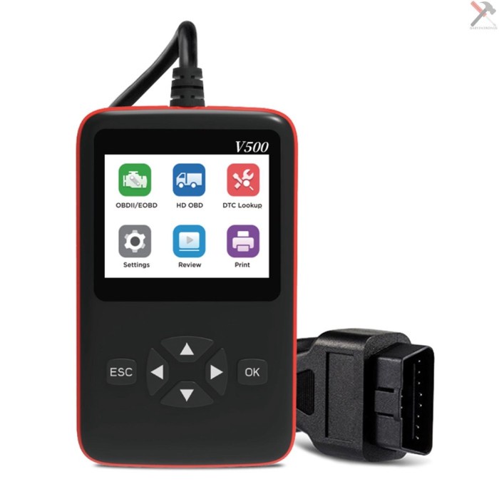 Alat Scanner Diagnostik Kesalahan Mesin Mobil Diesel OBD II Universal