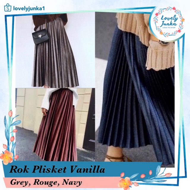 ROK PLEATS VANILLA HIJAB