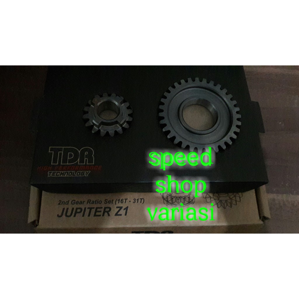 BIG SALE GEAR GIR RASIO JUPITER Z1 TDR 2ND   16T 31T