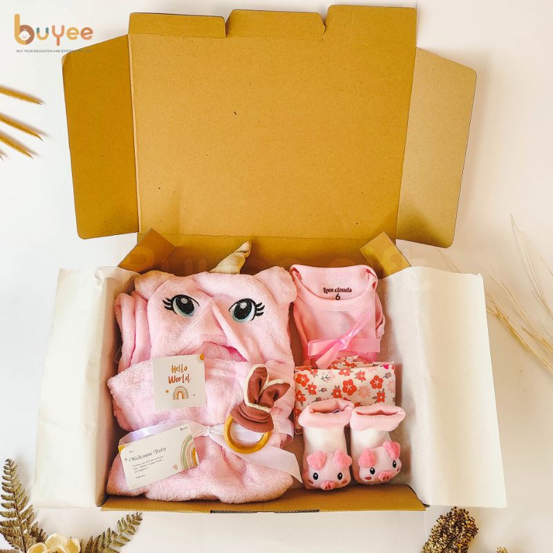 Hampers Selimut Bayi Premium by Buyee.gift | Kado Lahiran Bayi |Baby Gift Set | Parcel Baby Newborn