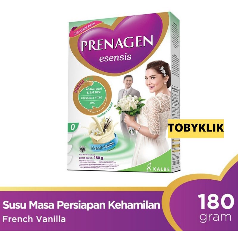 PRENAGEN ESENSIS 180gr &amp; 360gr Rasa Vanila dan Coklat