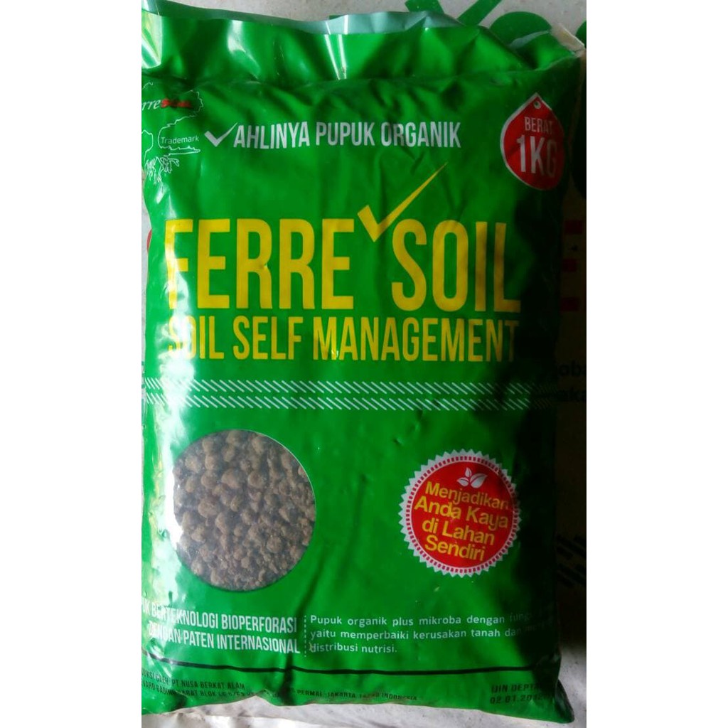 Pupuk NPK Organik FERRE SOIL