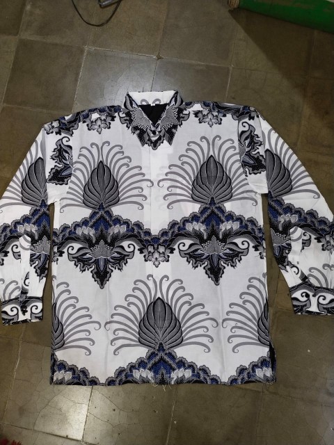 Baju Batik Pria Regulerfit Lapis Furing Halus Modern Lengan Panjang Terbaru Farisa Batik