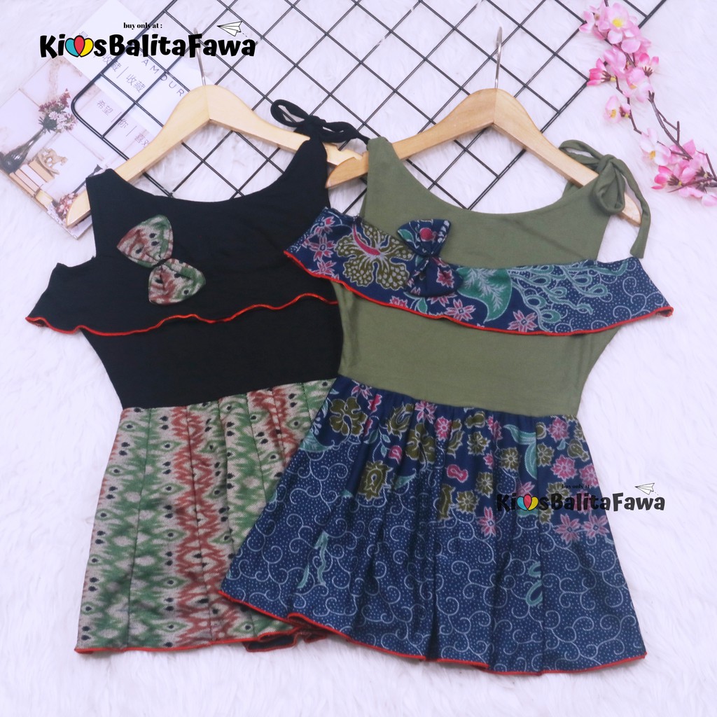 Dress Rachel uk Bayi 3-12 Bulan / Dres Model Kensi Baju Baby Perempuan Export Quality Gaun Pesta babycinnamon