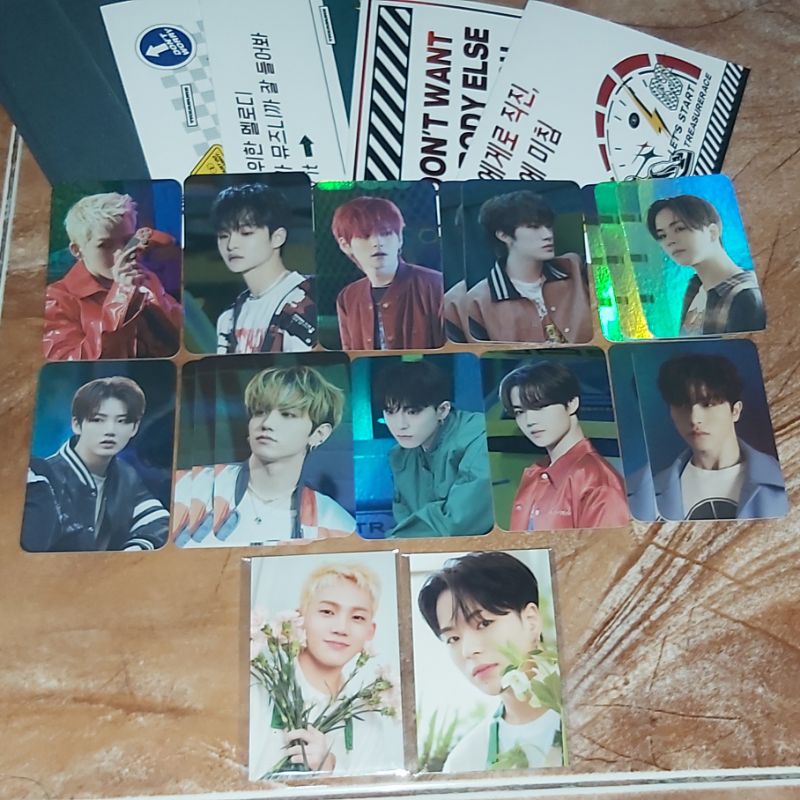 [READY] SHARING PC MD TRACE + LYRICS CARDS TREASURE HYUNSUK JIHOON YOSHI JUNKYU MASHIHO JAEHYUK ASAH
