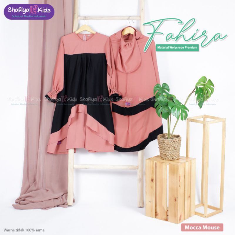 Gamis Wollycrepe Fahira Shafiya Kids