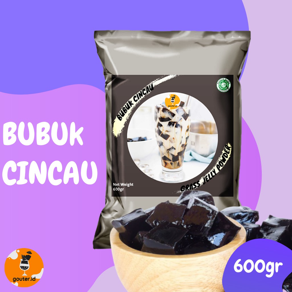 

BUBUK CINCAU HITAM 600GR / GRASS JELLY POWDER / CINCAU BUBUK / CINCAU HITAM BUBUK / CINCAU JELLY g