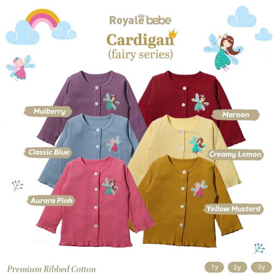 ROYALE BEBE CARDIGAN FAIRY SERIES [ 3YEARS ]