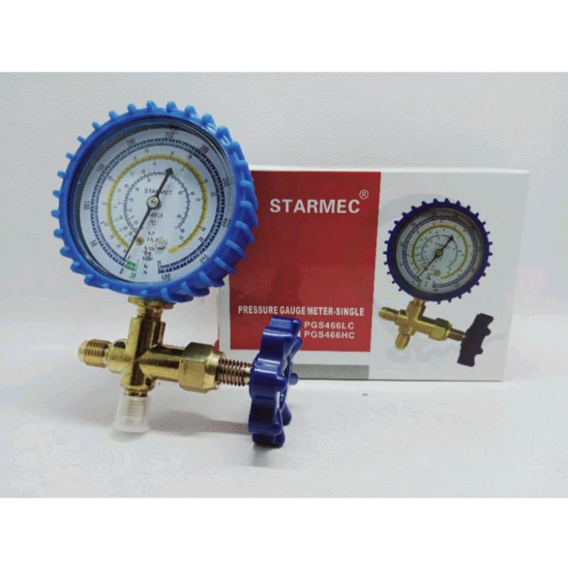 MANIFOLD SINGLE 466 STARMEC R 22 - R 124|  SINGLE ANALISER 500 PSI MANIFUL AC  SINGLE ANALIZER SINGLE