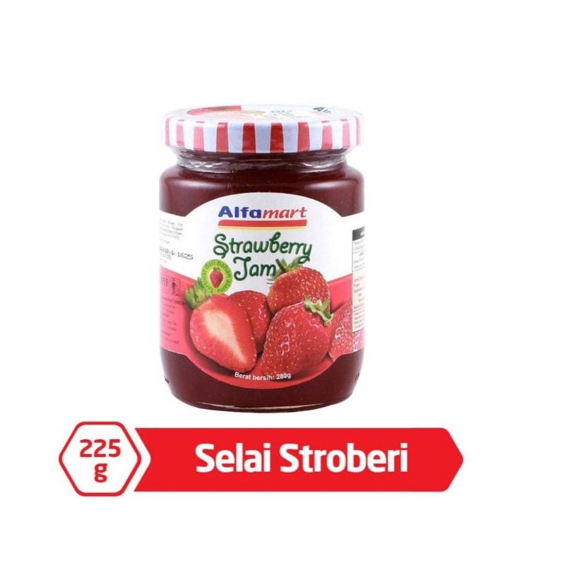 

Alfamart Strawberry Jam 225 gr