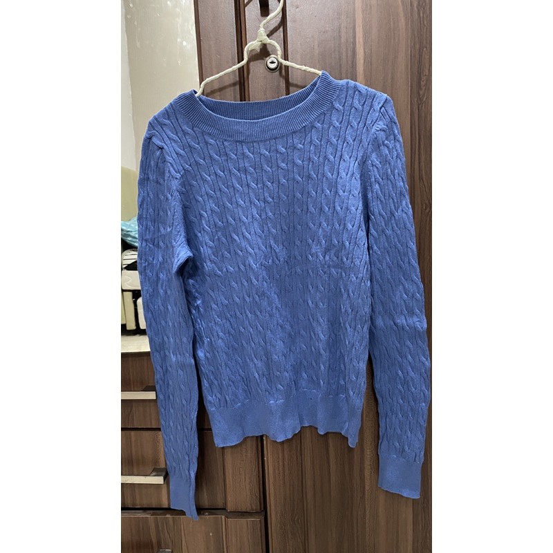 preloved rajut kepang uniqlo