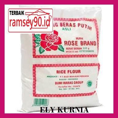 

Rytdhy- Tepung Beras Rose Brand 500 Gr 7Utu7T-