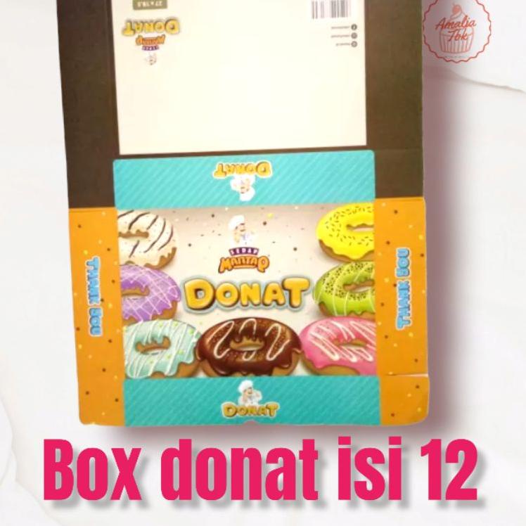 

Lebih Istimewa Box Donat isi 12*10Pcs