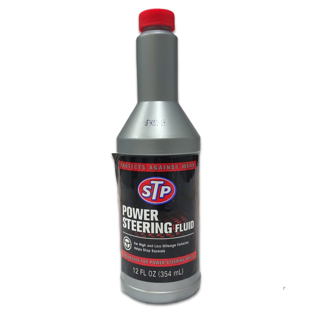 STP Power Steering Fluid Minyak Pelumas Mobil Bening 354 ml