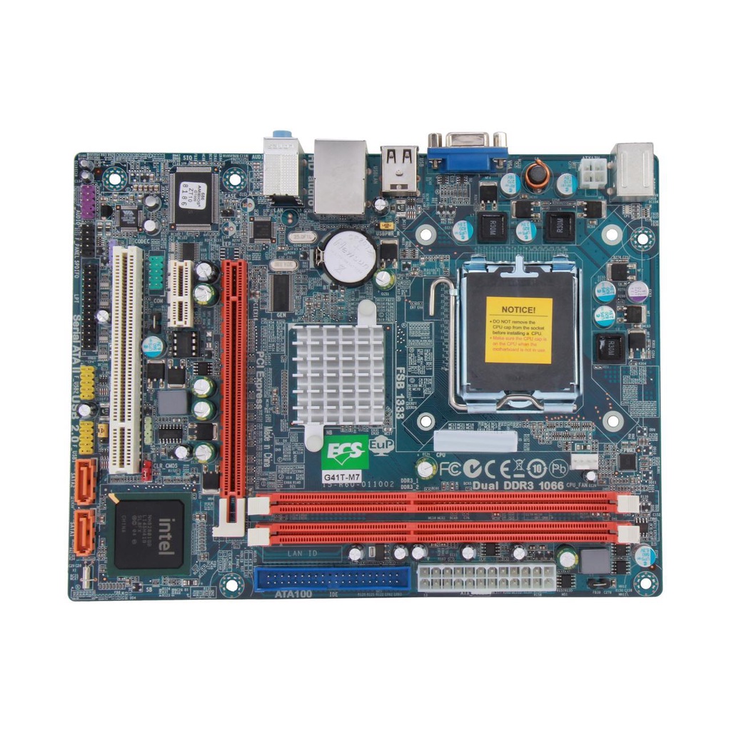 PREORDER For ECS G41T-M7 LGA 775 Motherboard DDR3 Motherboard Intel G41 4GB USB2.0 VGA MFoicro ATX F
