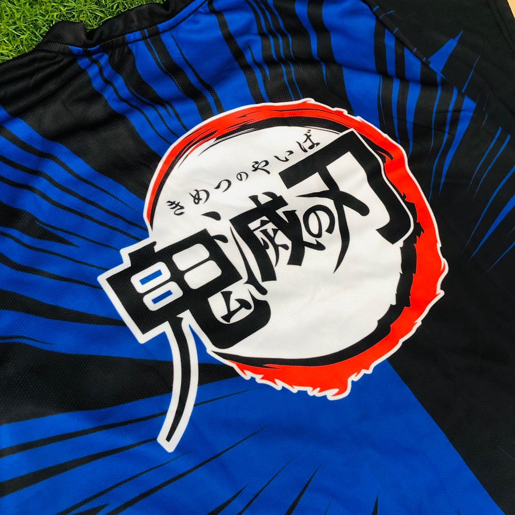 Jersey Inosuke Two Tone Anime Manga Demon Slayer Kimetsu No Yaiba Premium Unisex