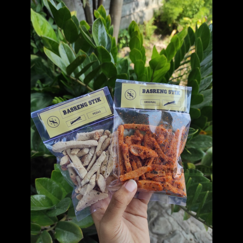 

BASRENG STIK 50GR/ BASRENG STIK PEDAS/DAUN JERUK