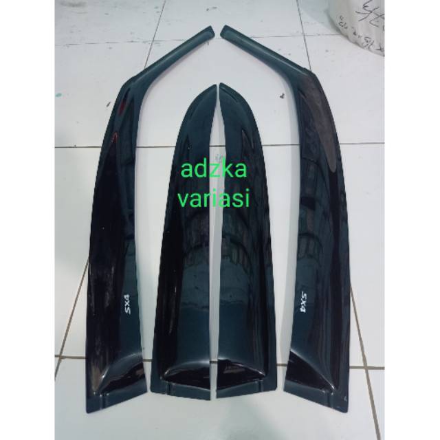 Talang air mobil Suzuki X-over SX4 slim 3m