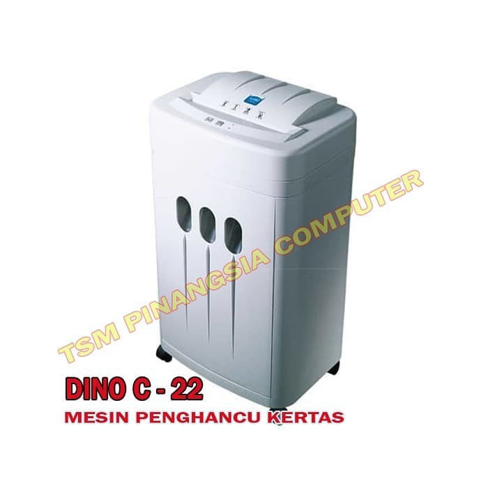 

Dino C22 Mesin Penghancur Kertas - Paper Shredder Cross Cut