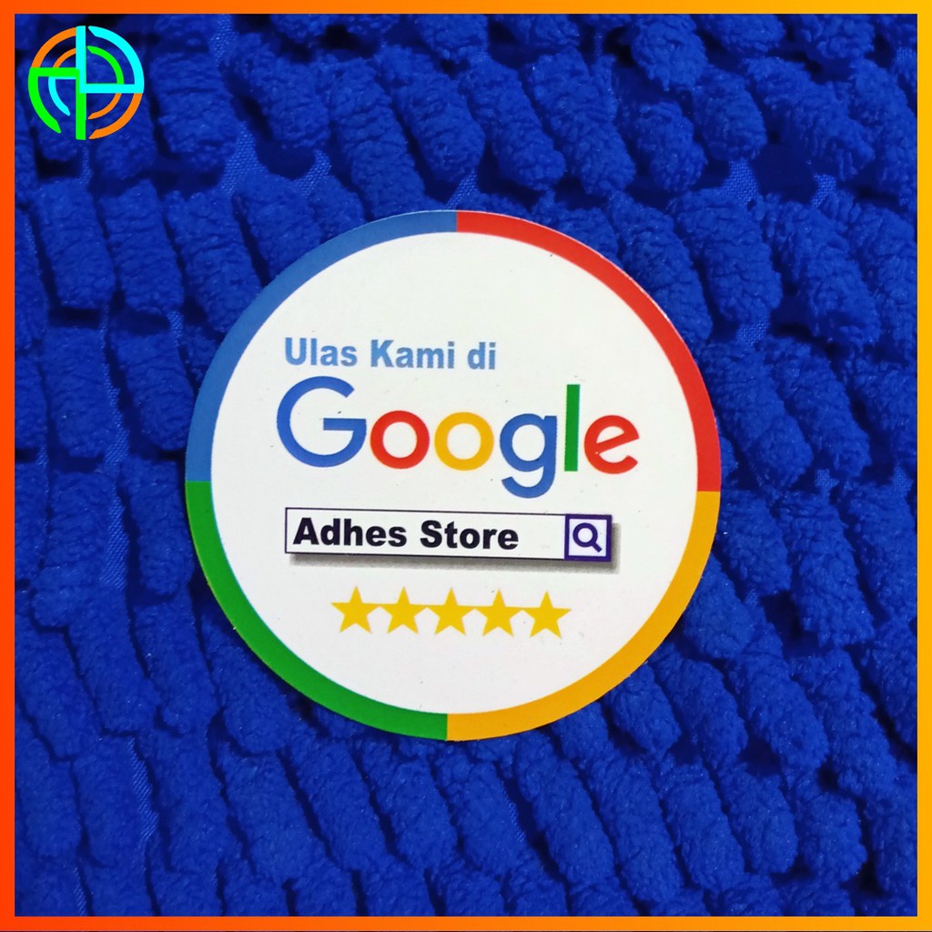 

Stiker Costum Ulas Kami di Google (Nama Toko Kamu). Sticker Costum Murah Sticker Ulas Google