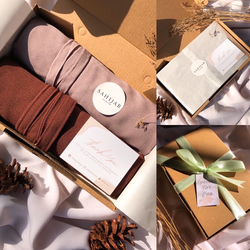 HAMPERS HIJAB PAKET G / GIFT BOX HIJAB / GIFT BOX CEWEK / GIFT BOX BIRTHDAY / HAMPERS CEWEK