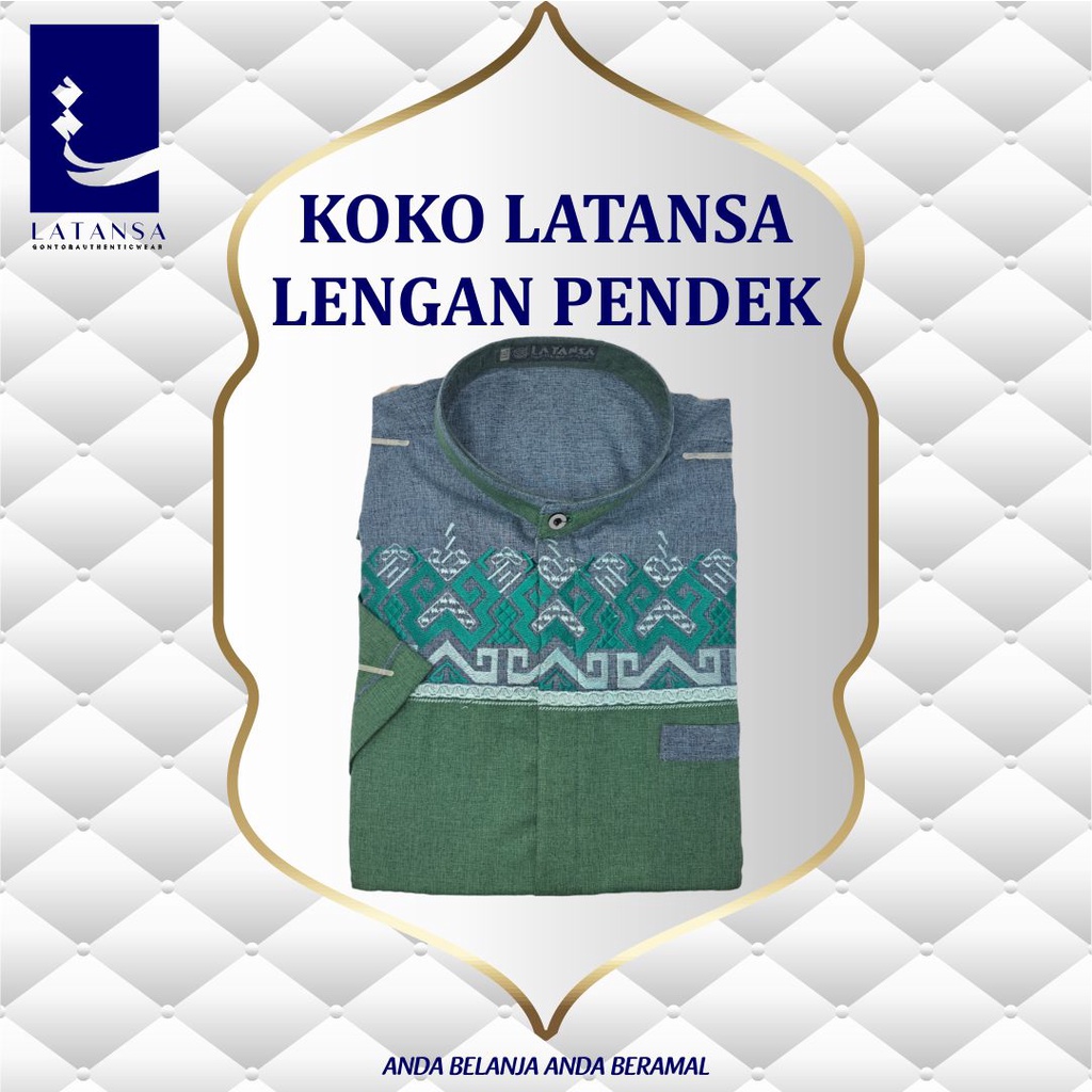 BAJU KOKO LATANSA LENGAN PENDEK